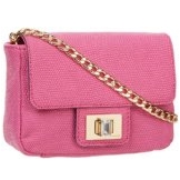Juicy Couture Emblazon Leather Mini G Cross Body $96 FREE Shipping