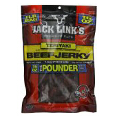 Jack Link’s Beef Jerky Teriyaki 红烧味牛肉干，16oz，原价$18.15，现仅售$11.44