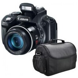 Canon佳能PowerShot SX50 HS 12.1 MP數碼相機 + 相機包$319.99 免運費