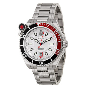 高精度的可潛水手錶來了！Bulova寶路華高精度潛水風格男式腕錶98B167，只要$169