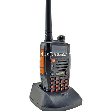 Baofeng 997-S GT  65-108/136-174/400-520 MHz 双频段双向无线电收音机  只要$29.99