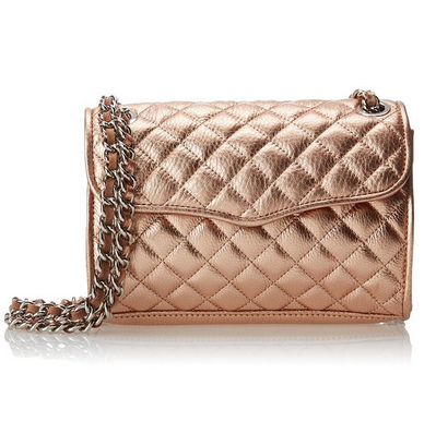 Rebecca Minkoff Metallic Quilted Mini Affair Cross-Body Handbag  $114.99(41%off)