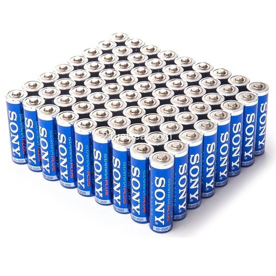 72-Pack of Sony Stamina Plus Alkaline AA or AAA Batteries,  only $14.39  after using coupon code 