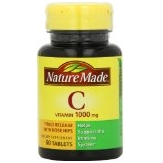 Nature Made Vitamin C 1000mg Timed Release with Rose Hips , 60 Tablets $5.31 FREE Shipping