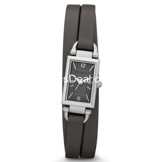 Fossil Delaney Three Hand Leather Watch - Gray Jr1371  $42.95(55%off) 