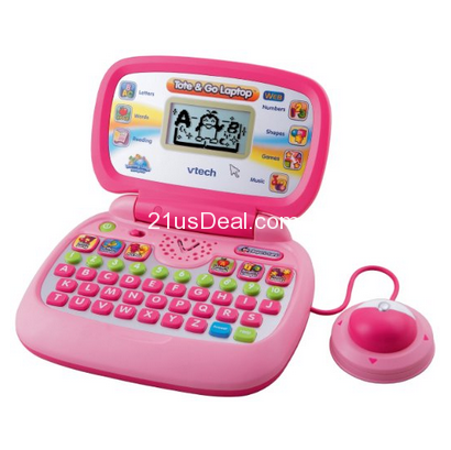 VTech - Tote & Go Laptop with Web Connect - Pink    	$16.97