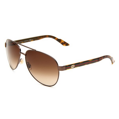 Gucci Women's 2898/S Aviator Sunglasses   $128.94(51%off) & FREE Shipping