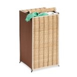 Honey-Can-Do HMP-01619 Tall Wicker Weave Hamper, Bamboo Laundry Organizer $6.93 FREE Shipping on orders over $25
