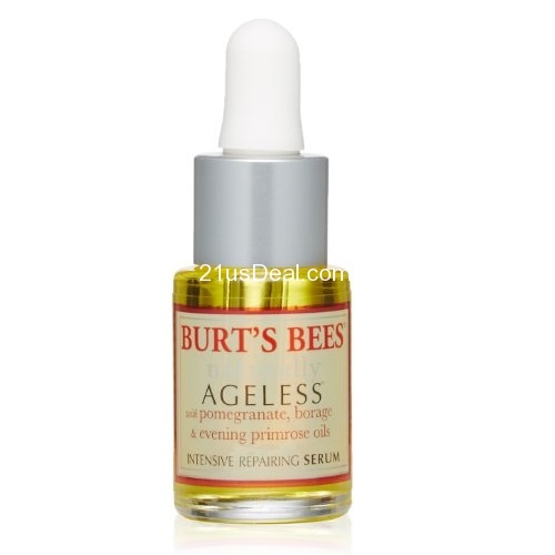 Burt's Bees Naturally Ageless Intensive Repairing Serum, 0.45 Fluid Ounces, only$7.94