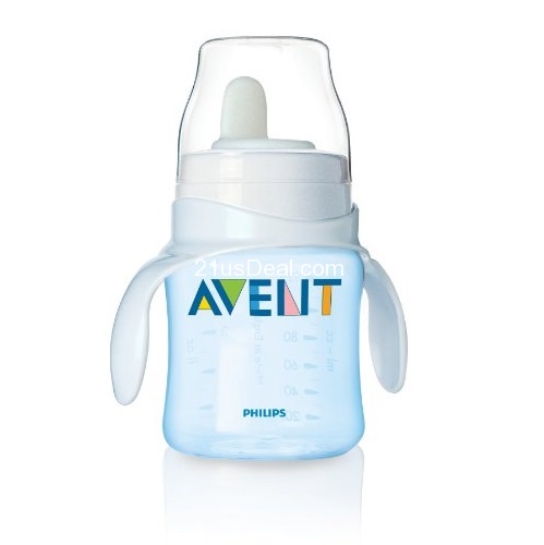 Philips Avent BPA Free Classic Bottle to First Cup Trainer, only $5.75