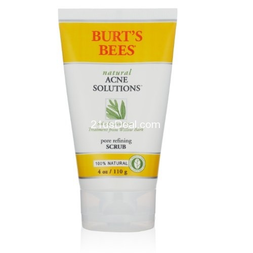Burt's Bees Natural Acne Solutions Pore Refining Scrub, only $4.78, free shipping after using SS