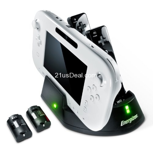 Energizer 3x Charge Station for Wii U, only$11.99