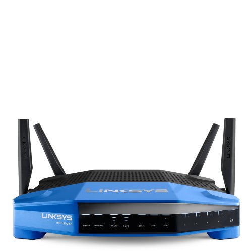 Linksys WRT AC1900 Dual-Band+ Wi-Fi Wireless Router with Gigabit & USB 3.0 Ports and eSATA, Smart Wi-Fi Enabled to Control Your Network from Anywhere (WRT1900AC-FFP) , only $181.79, free shipping