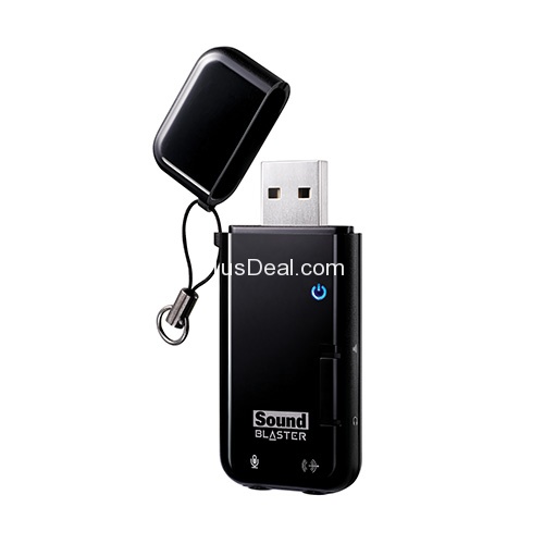 Creative 創新 SB1290 攜帶型外置USB音效卡，原價$49.99，現僅售 $21.99