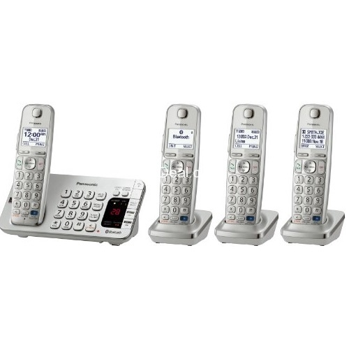 Panasonic KX-TGE274S DECT 6.0 Link2Cell Bluetooth® Cellular Convergence Solution, 4 Handsets, only $75.89, free shipping