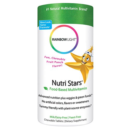 Rainbow Light Nutri Stars Multivitamin & Multimineral Chewables Children's Tablets 120 tablets, only $7.94 , free shipping after  using SS
