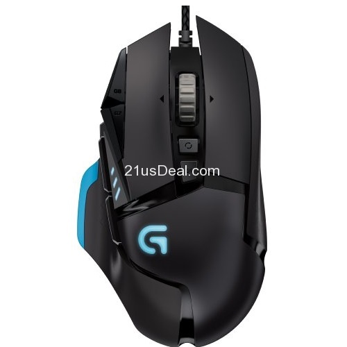 Logitech G502 Proteus Core Tunable Gaming Mouse with Fully Customizable Surface, Weight and Balance Tuning (910-004074), only $49.99, free shipping