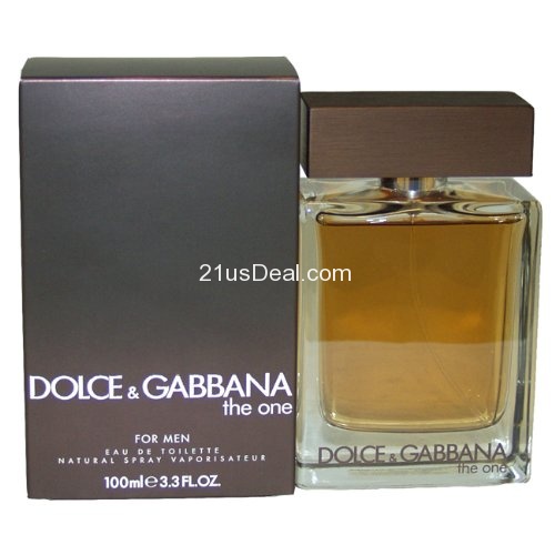 Dolce and Gabbana The One EDT for Men, 3.3 oz,  only $46.82, free shipping
