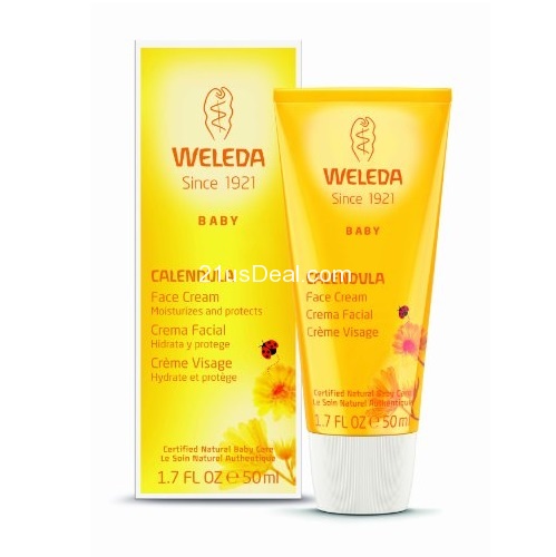 Weleda Baby Calendula Face Cream, 1.7-Ounce,only $7.62, free shipping after clipping coupon and using SS