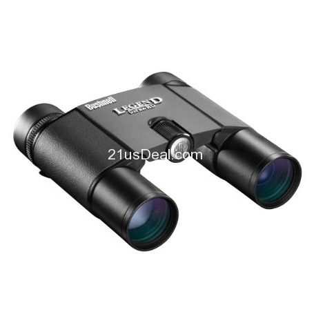 Bushnell Legend Ultra HD Compact Folding Roof Prism Binoculars, 10 x 25-mm, Black, only $113.992, free shipping