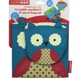 Skip Hop Zoo Reusable Sandwich and Snack Bag Set $5.99 FREE Shipping on orders over $49