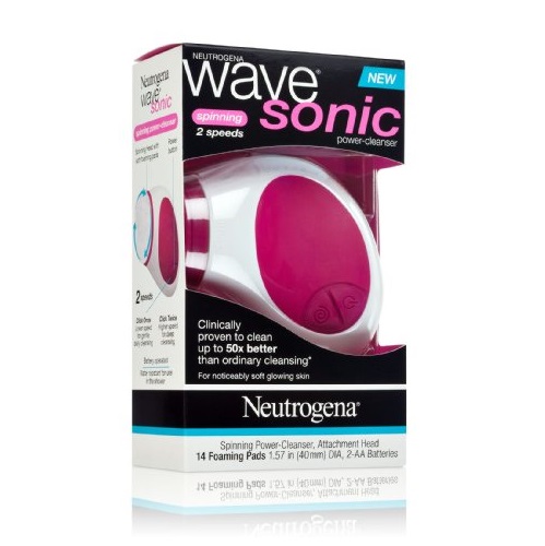 Neutrogena Wave Sonic Power Cleanser with 14 Foaming Pads, only $10.75
