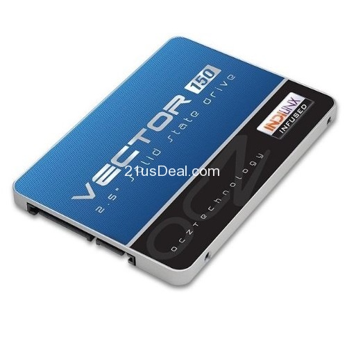 OCZ Storage Solutions Vector 150 Series 240GB SATA III 2.5-Inch 7mm Height Solid State Drive (SSD) With Acronis True Image HD Cloning Software- VTR150-25SAT3-240G, only $119.99, and $45 mail-in rebate