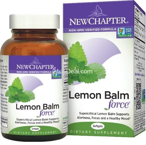 New Chapter Lemon Balm Force, only  $15.80, free shipping