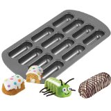 Wilton 2105-3646 Non-Stick 12-Cavity Delectovals Cake Pan $4.99 FREE Shipping on orders over $49