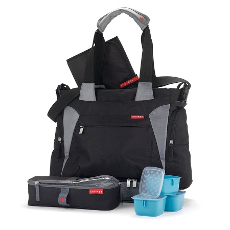 Skip Hop Bento Diaper Tote Bag, Black, only $49.99, free shipping