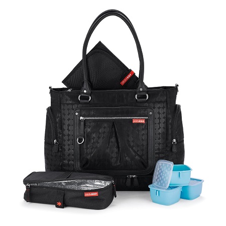 Skip Hop Lady Bento Diaper Bag, Black, only $57.53 , free shipping