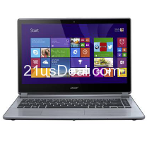 高性价比：Acer Aspire V5-473P-5602 14寸 i5处理器，1080P触屏笔记本 用折扣码后 $499免运费