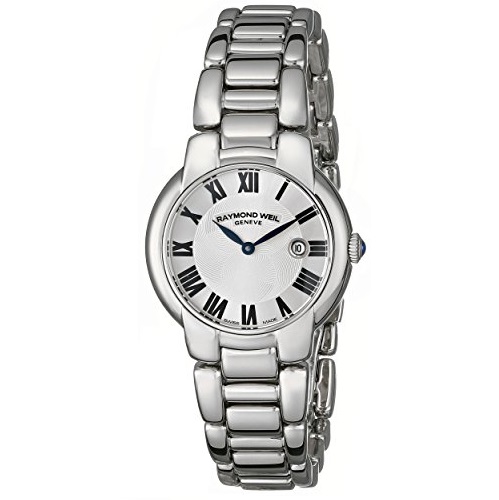 Raymond Weil Women's 5229-ST-01659 Jasmine Analog Display Swiss Quartz Silver Watch, only $436.84, free shipping