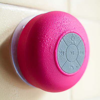 洗澡也可以盡情的享受音樂！Dotzila藍牙淋浴播放器(4色可選)，只要$16