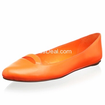 限时闪购！Myhabit现有Kate Spade Saturday亮橙色平底鞋特卖，只要$59，免运费