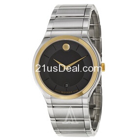 Ashford-$349 Movado Men's Quadro Watch 0606480!