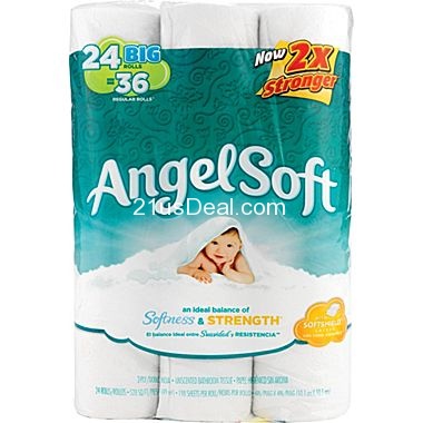 Angel Soft® Big Rolls Bath Tissue, 96-ct $25.57