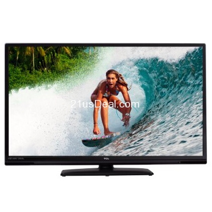 Amazon-Only $249 TCL LE40FHDE3010 40-Inch 1080p 60Hz LED HDTV (Black)+free shipping