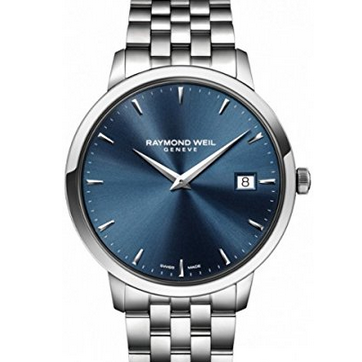 Raymond Weil Toccata Blue Dial Steel Bracelet Mens Watch 5588-ST-50001  	$492.25 (45%off)