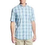 IZOD Men's Short Sleeve Camp Saltwater Medium Plaid Button-Down $14.39 FREE Shipping on orders over $49