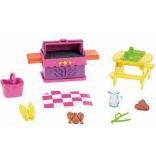 Fisher-Price Dora The Explorer Playtime Together Dora and Me Dollhouse Deluxe Backyard BBQ Set $3.98 FREE Shipping on orders over $49