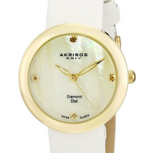 Akribos XXIV Mother-of-Pearl Ladies Watch AK687PK   $34.99