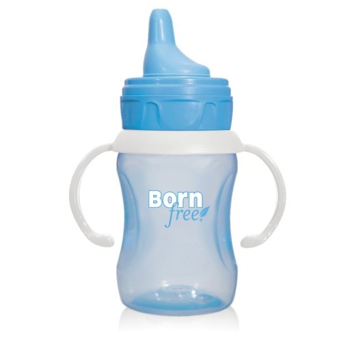 Born Free 寶寶雙把手學飲杯/兒童鴨嘴杯，7oz容量，原價$9.99，現僅售$6.18