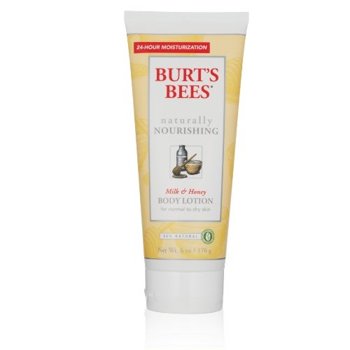 Burt's Bees Naturally Nourishing Milk & Honey Body Lotion, 6 Fluid Ounces (Pack of 3), only$13.47, free shipping