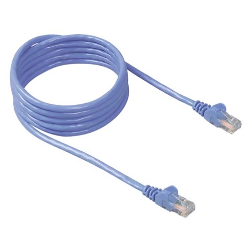 Belkin 50-Foot RJ45 CAT 5e Snagless Molded Patch Cable (Blue), only $7.91 