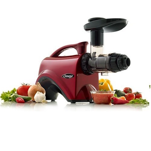 Omega NC800 HDR 5th Generation Nutrition Center Juicer, Red, only $257.99 , free shipping