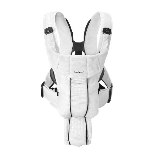BABYBJORN Baby Carrier Active, White, Mesh, only $69.99, free shipping