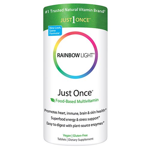 Rainbow Light Just Once Multivitamin Tablets 120 tablets, only $18.37, free shipping