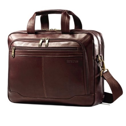 Samsonite Colombian Leather Toploader, only $90.00, free shipping
