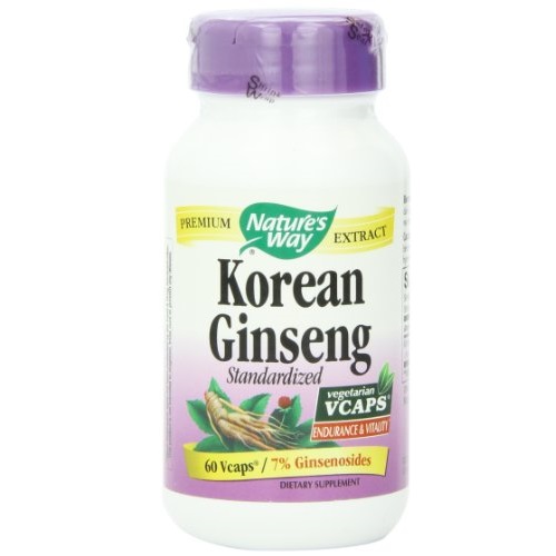Nature's Way Ginseng, Korean, 60 Capsules, only  $7.70, free shipping